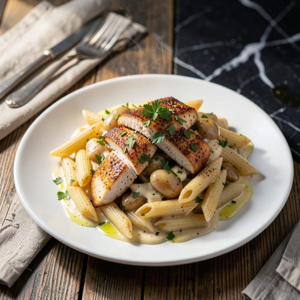 Cajun Chicken Pasta Recipe: Spicy Cream Sauce With Blackened Chicken