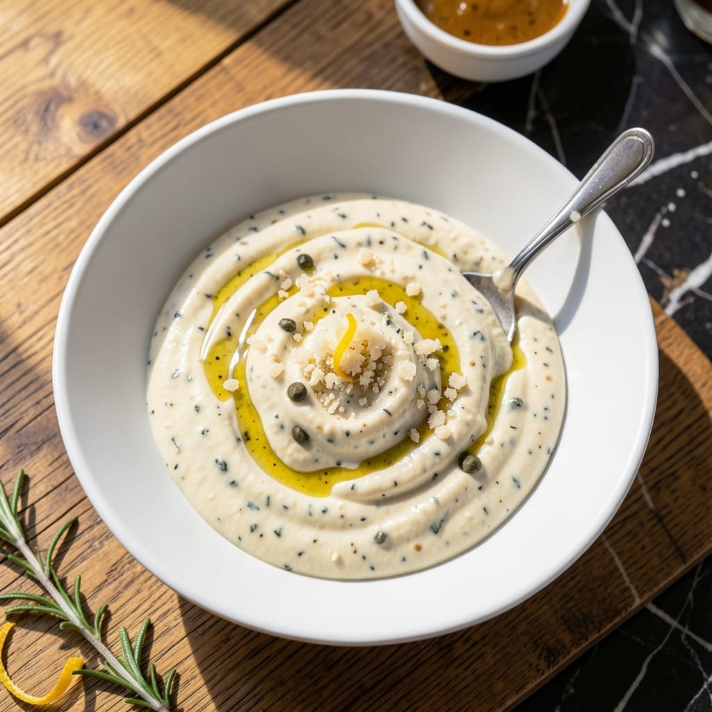 Caesar Salad Dressing Recipe (No Egg): Tangy Parmesan Emulsion Without Raw Eggs