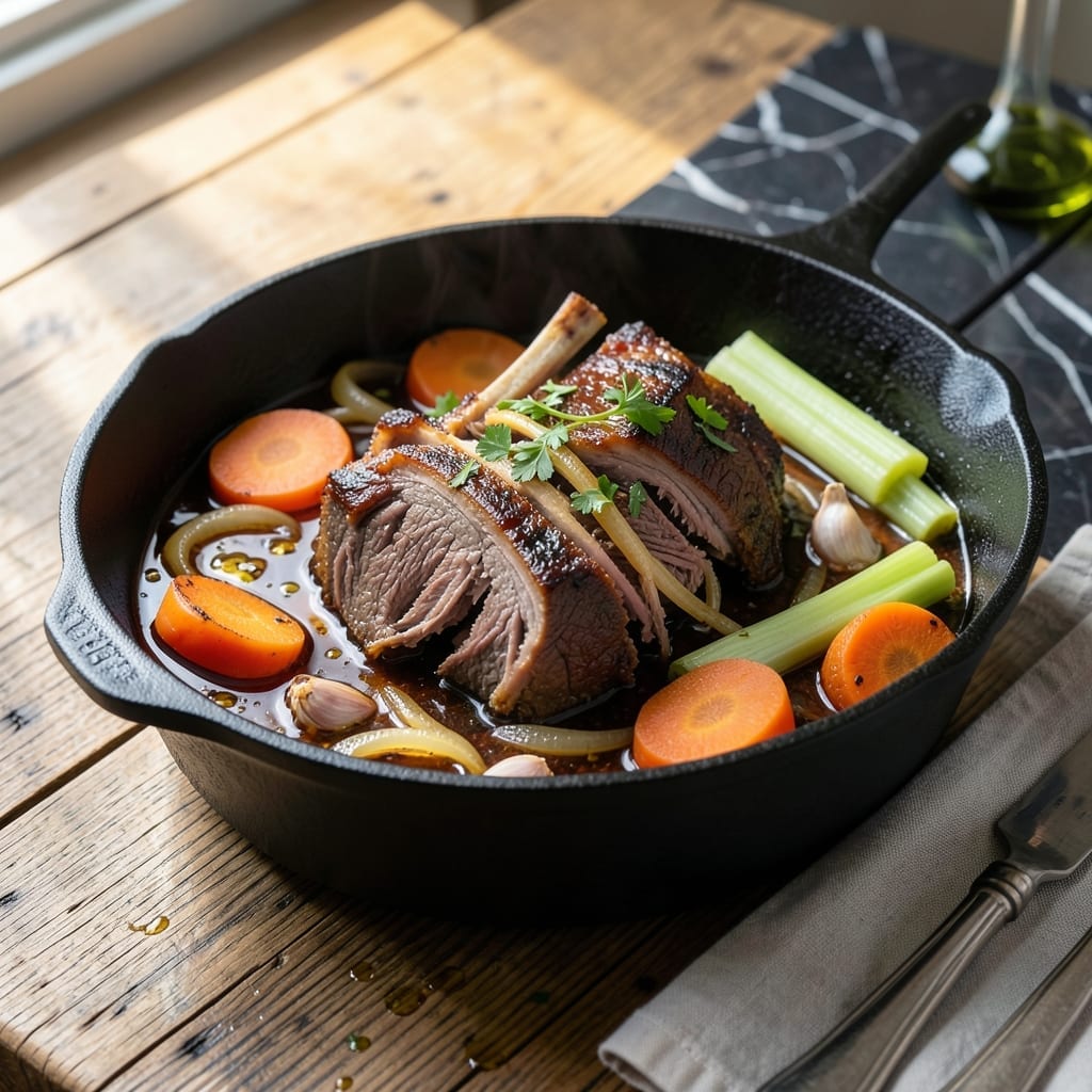 Cross Cut Shank Recipe: Bone-In Richness with Collagen-Rich Gravy