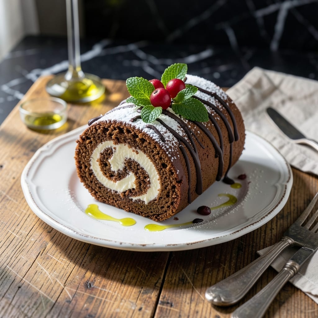 Recipe For Christmas Log Cake