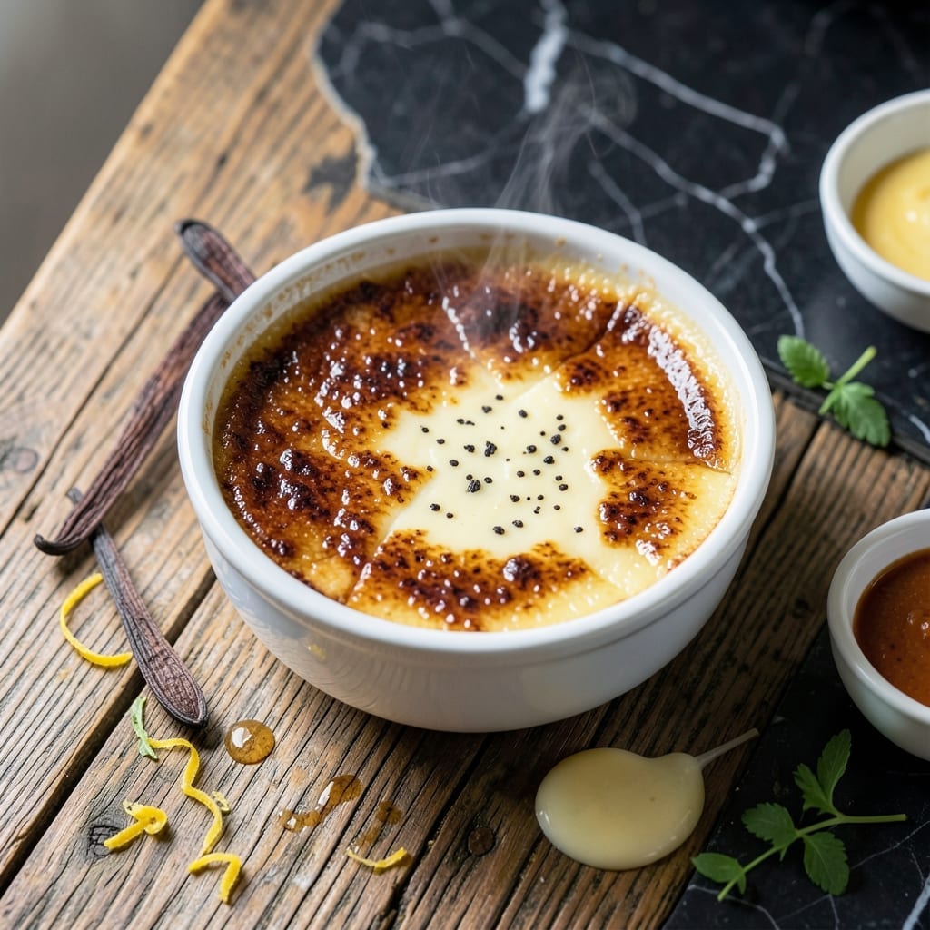 Easy Creme Brulee Recipe With Milk: Silky Custard With Torched Sugar
