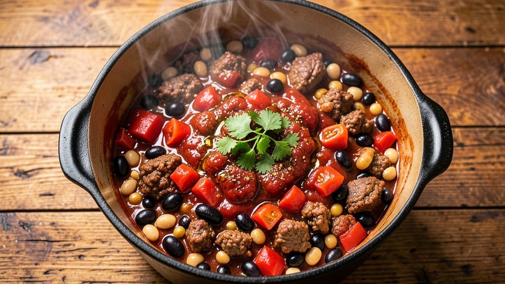 5 Quart Crock Pot Chili Recipe: Deep, Smoky Flavor Without the Burn 5 Quart Crock Pot Chili Recipe: Deep, Smoky Flavor Without the Burn