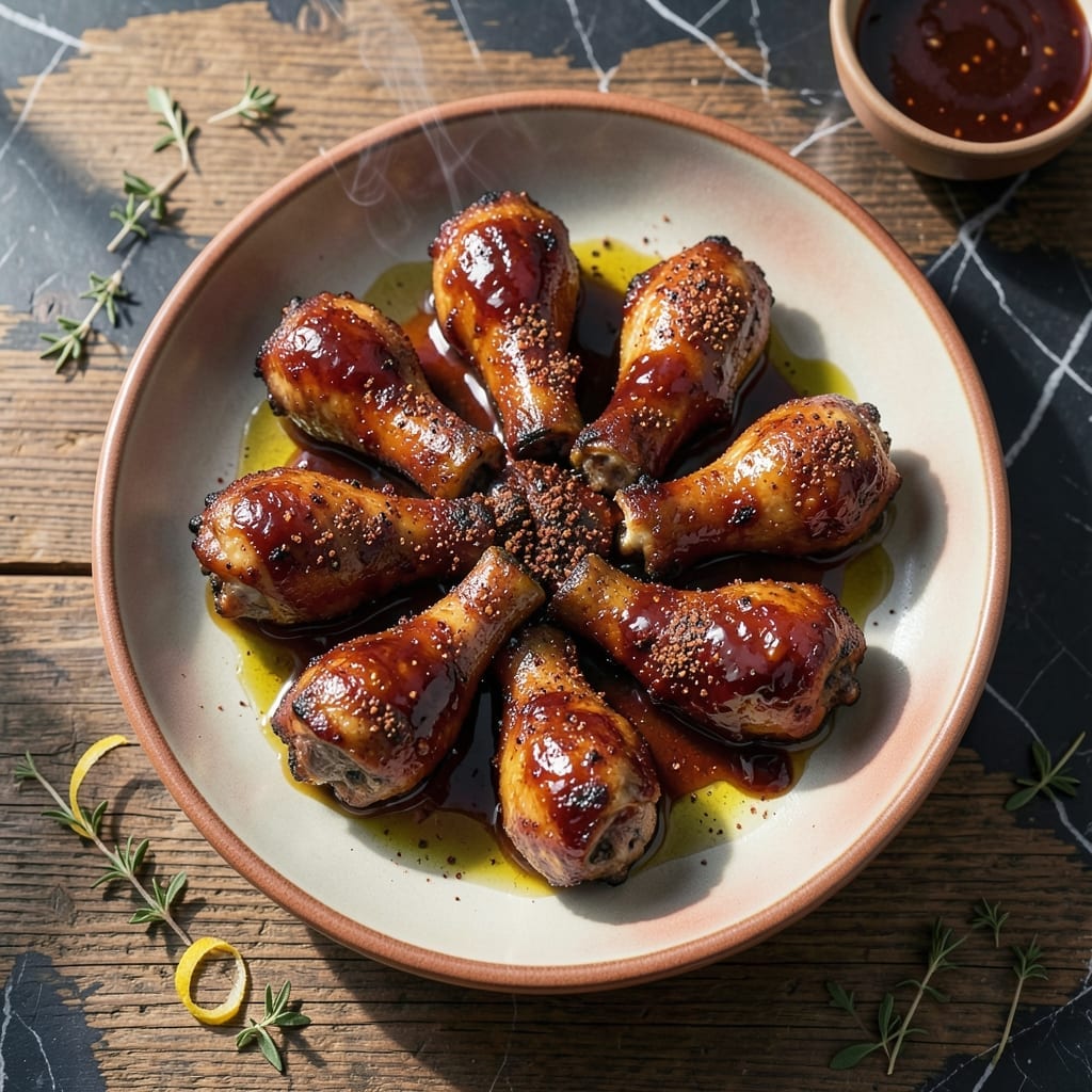 BBQ Chicken Drumsticks Recipe Air Fryer: Smoky Crisp Without the Grill BBQ Chicken Drumsticks Recipe Air Fryer: Smoky Crisp Without the Grill