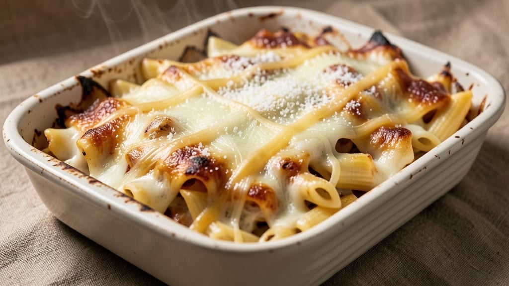 4 Cheese Pasta Bake Recipe: Triple-Layered Melted Magic