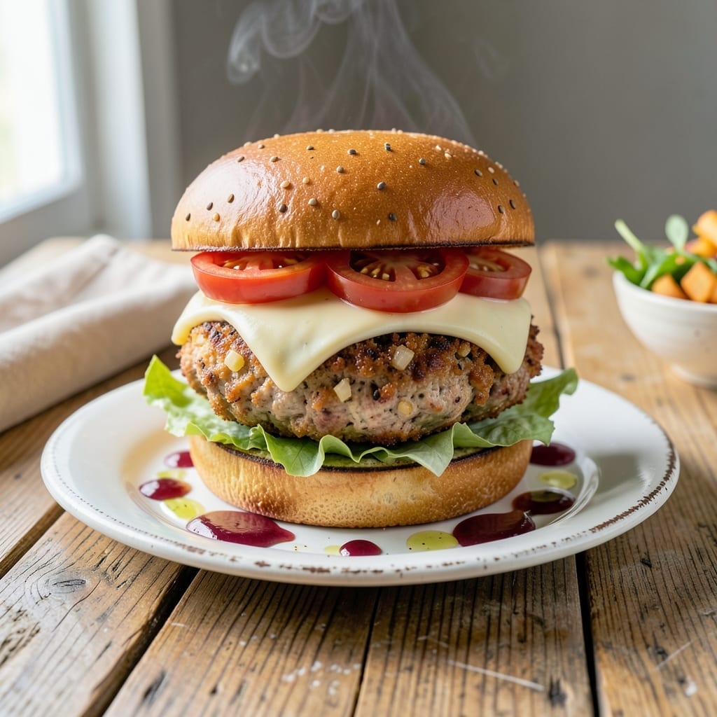 Chicken Burger Recipe Ground Chicken: Juicy Patties With Bold Seasoning