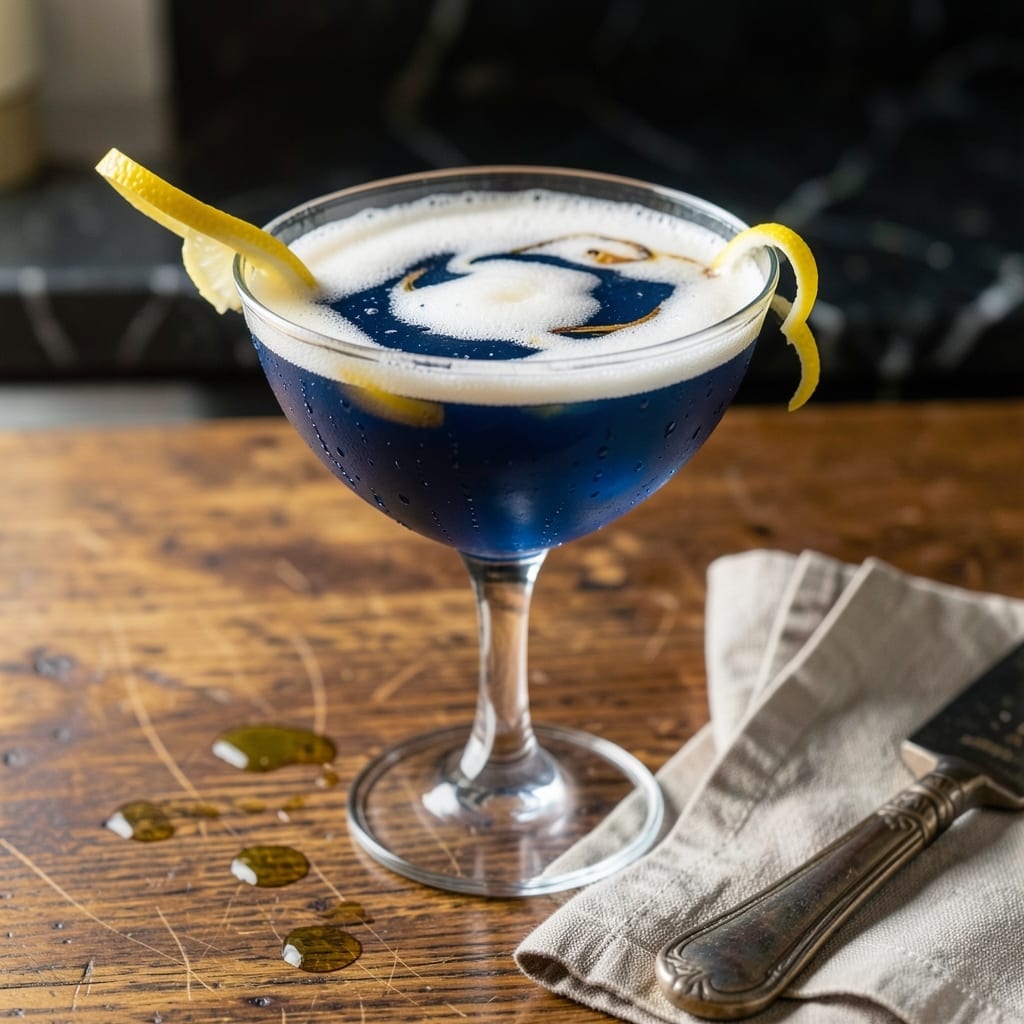 Alice in Wonderland Cocktail Recipe: Whimsical Blue Gin and Elderflower Magic