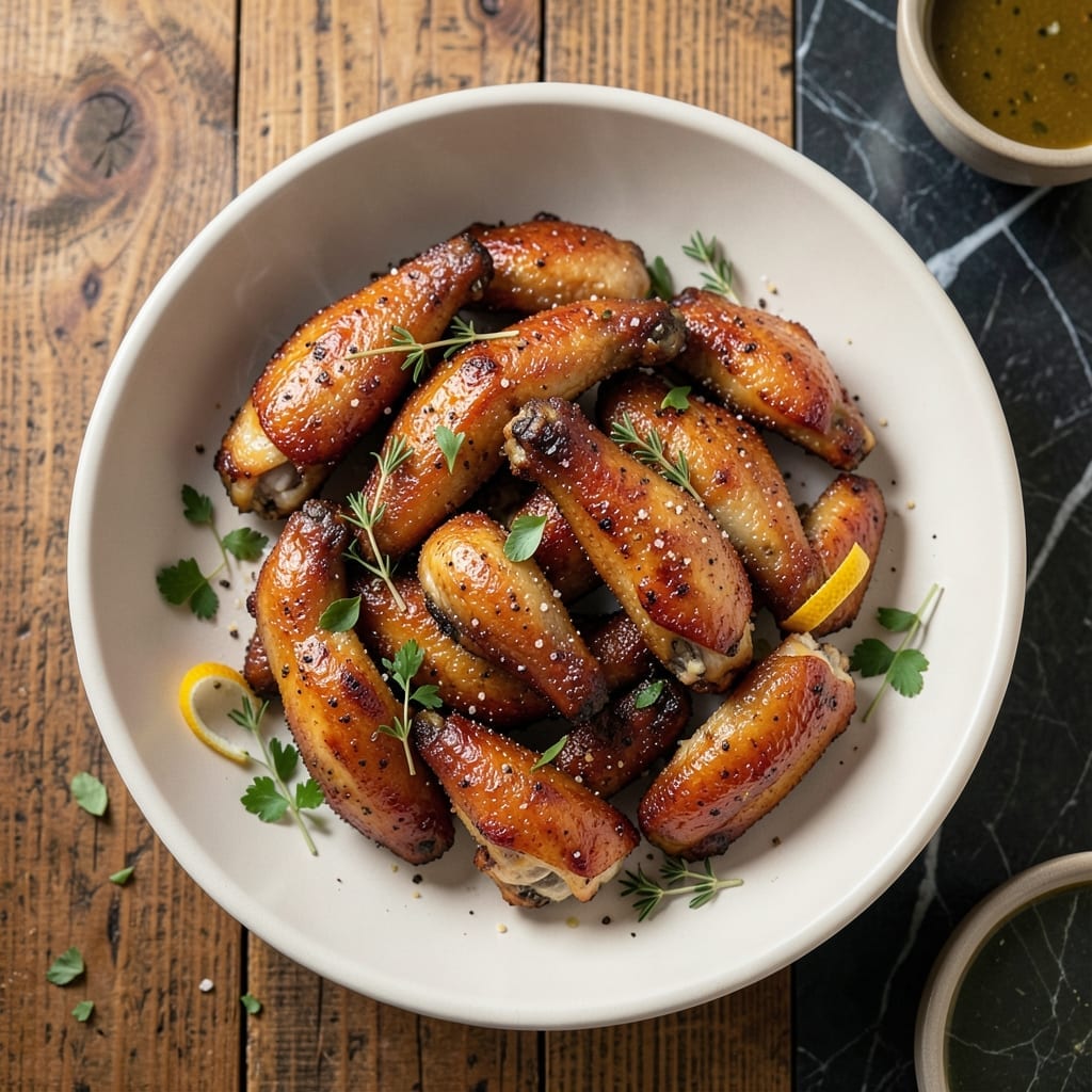 Easy Chicken Wings Recipe Without Oven: Air Fryer Crispy Perfection