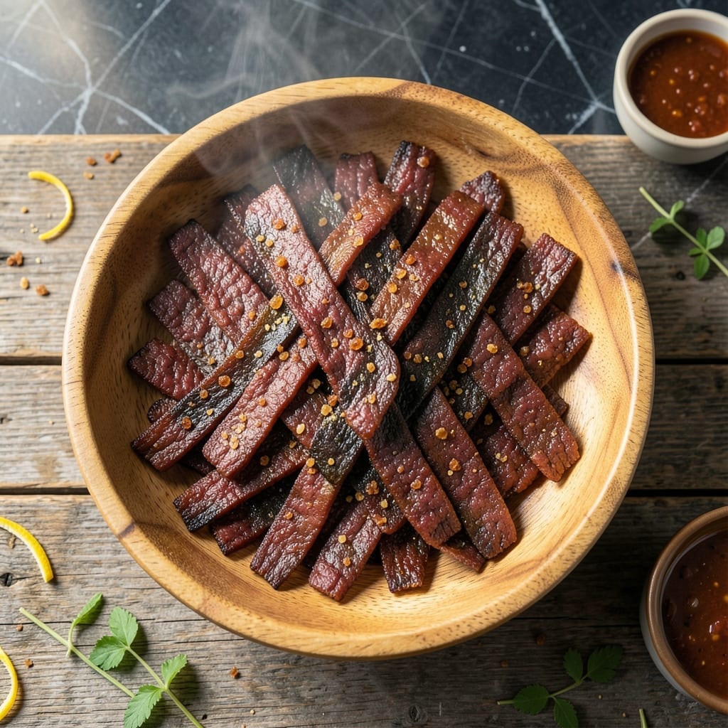 Beef Jerky Recipe Ground Beef: Dehydrator-Style Chewy Bites Beef Jerky Recipe Ground Beef: Dehydrator-Style Chewy Bites