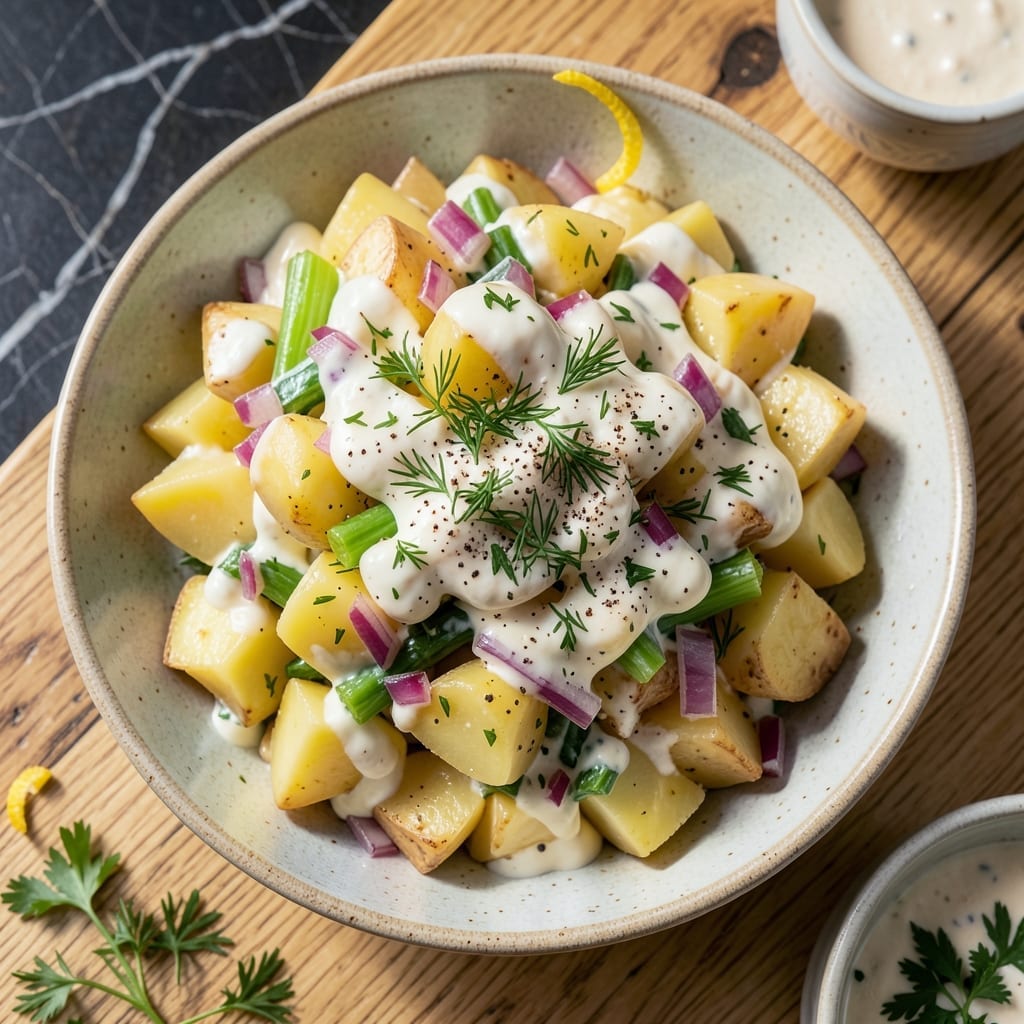Potato Salad Recipe Sour Cream: Zesty Creaminess With Fresh Dill