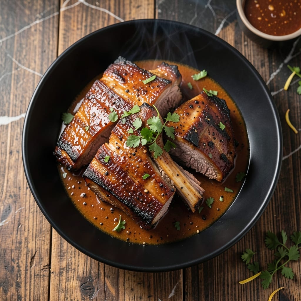 BBQ Beef Short Ribs Recipe Smoked: Low and Slow to Fall-Off-Bone Tenderness BBQ Beef Short Ribs Recipe Smoked: Low and Slow to Fall-Off-Bone Tenderness