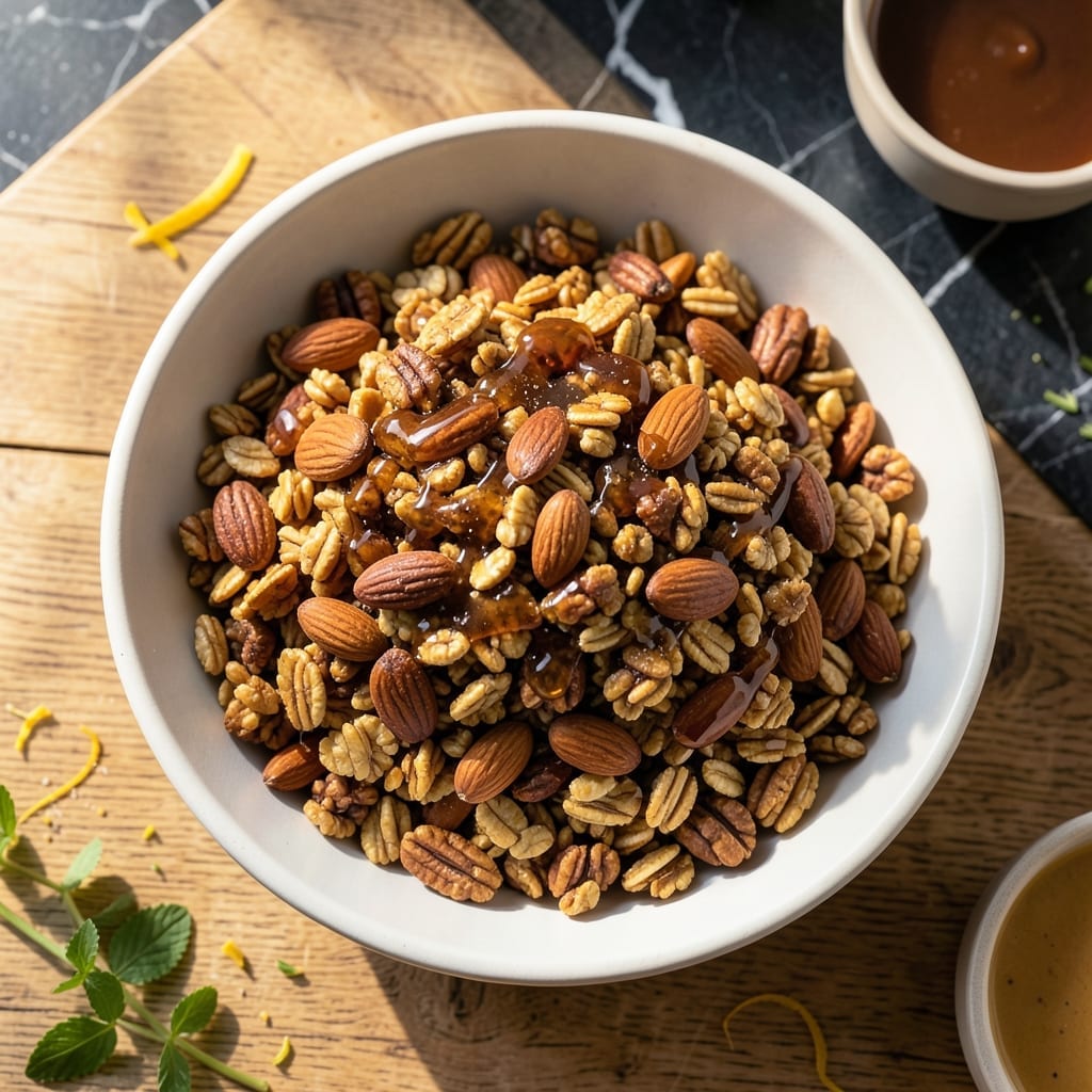 Megan's Granola Recipe: Cluster-Filled Crunch with Nutty Depth