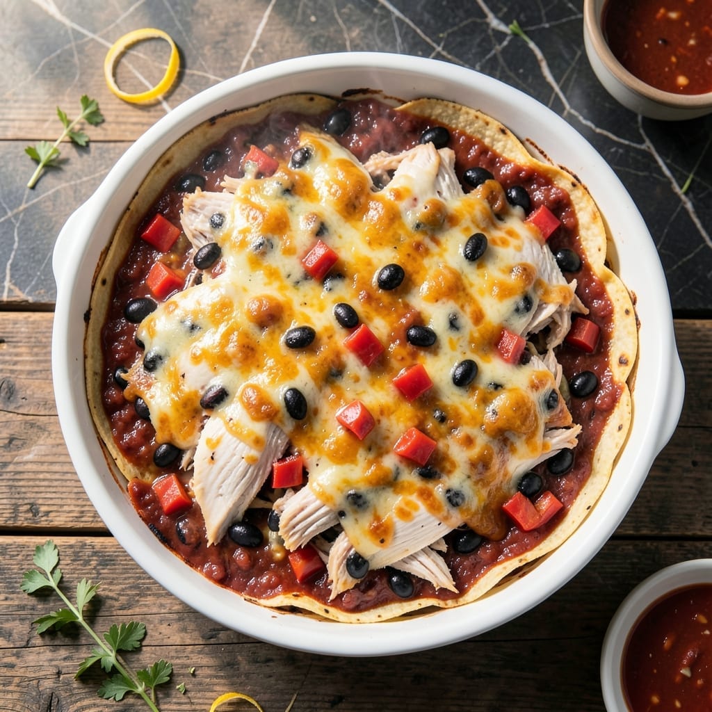 Joanna Gaines' Chicken Enchilada Casserole Recipe: Layered Tex-Mex Comfort
