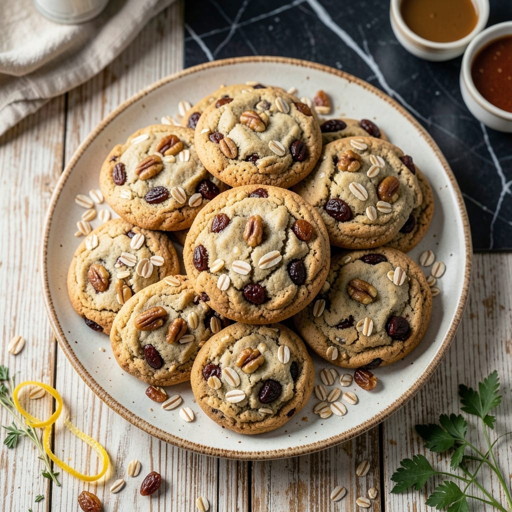 Oatmeal Raisin Cookie Recipe With Quick Oats
