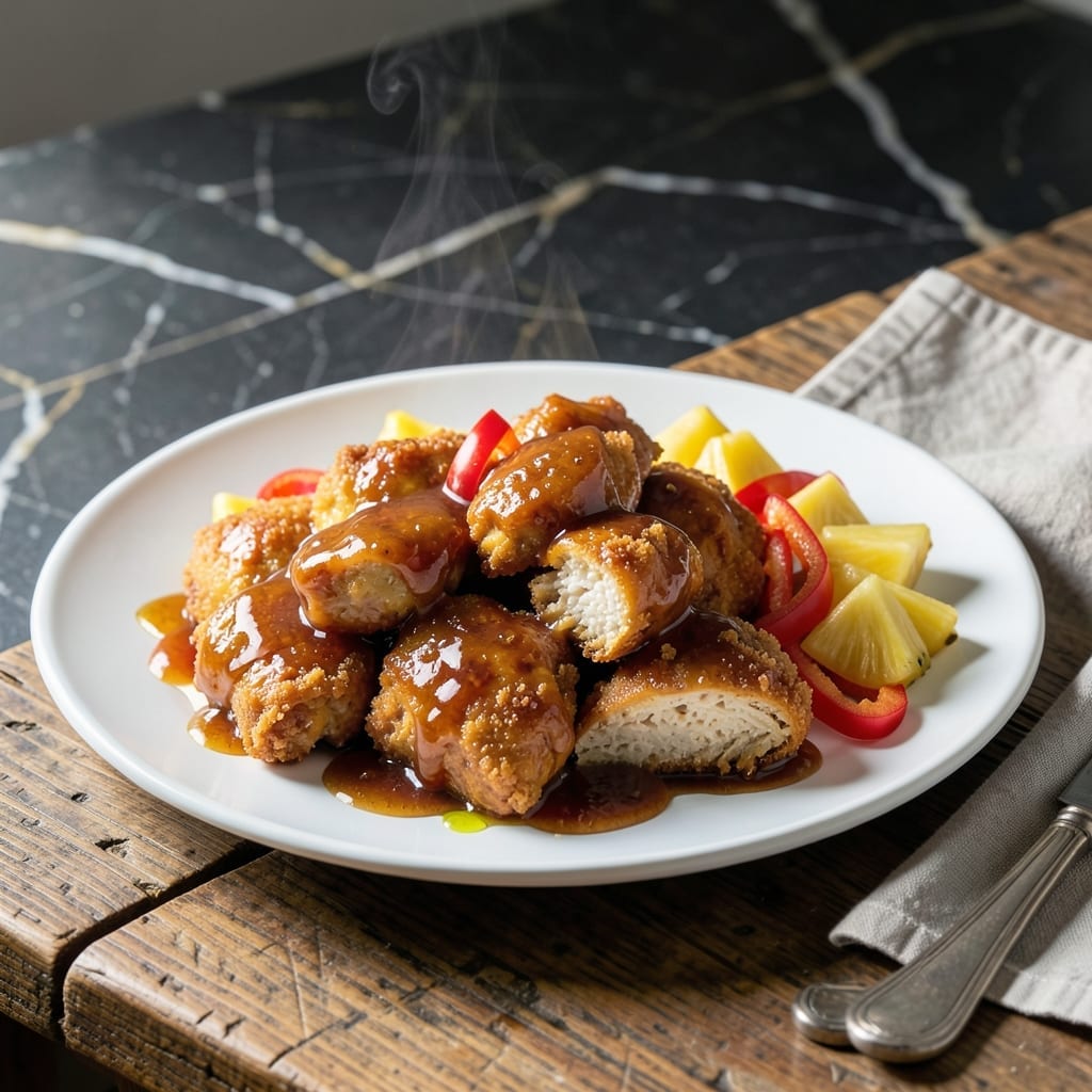 Sweet And Sour Chicken Recipe: Crispy Bites in Tangy Glaze Sweet And Sour Chicken Recipe: Crispy Bites in Tangy Glaze
