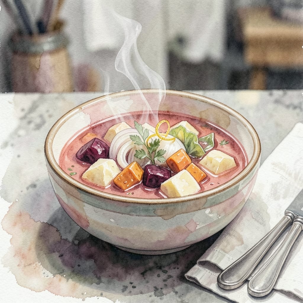 Recipe For Borscht Ukrainian: Hearty Beet and Cabbage Stew Recipe For Borscht Ukrainian: Hearty Beet and Cabbage Stew