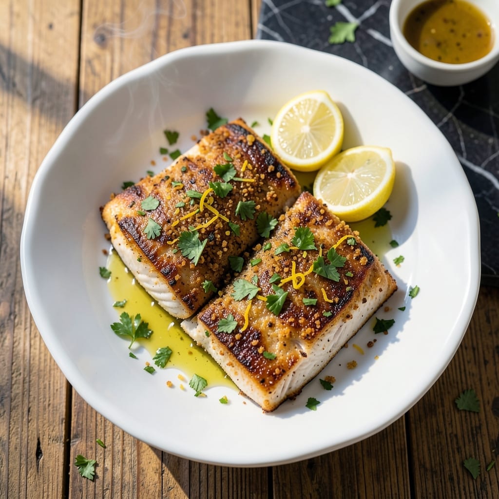 Mahi Mahi Recipe Broiled: Flaky White Fish With Lemon-Herb Crust Mahi Mahi Recipe Broiled: Flaky White Fish With Lemon-Herb Crust