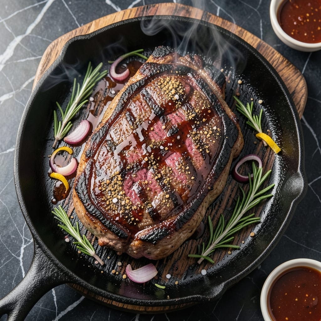 BBQ Ribeye Steak Recipe Smoker: Smoky Char with Juicy Marbling BBQ Ribeye Steak Recipe Smoker: Smoky Char with Juicy Marbling
