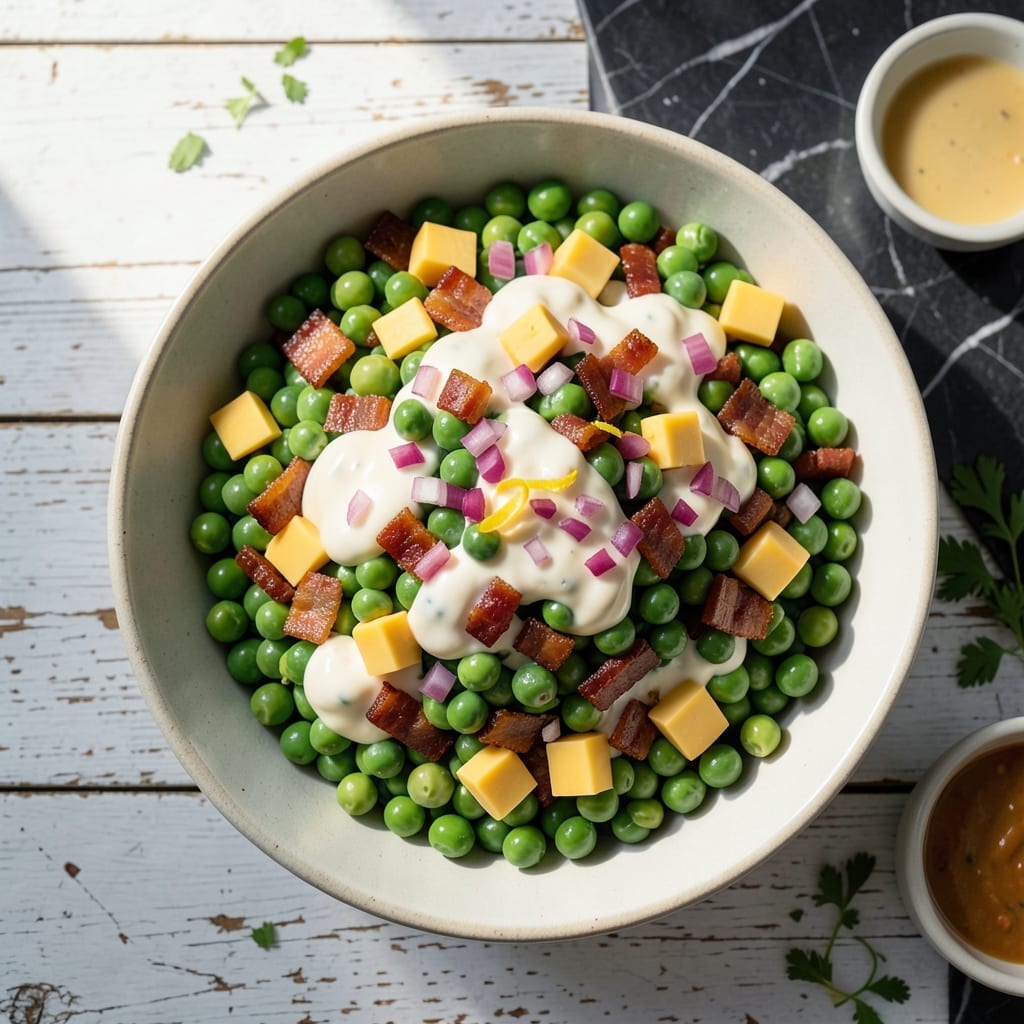 Pea Salad Recipe Pioneer Woman: Crunchy Sweetness with Bacon and Cheddar Pea Salad Recipe Pioneer Woman: Crunchy Sweetness with Bacon and Cheddar