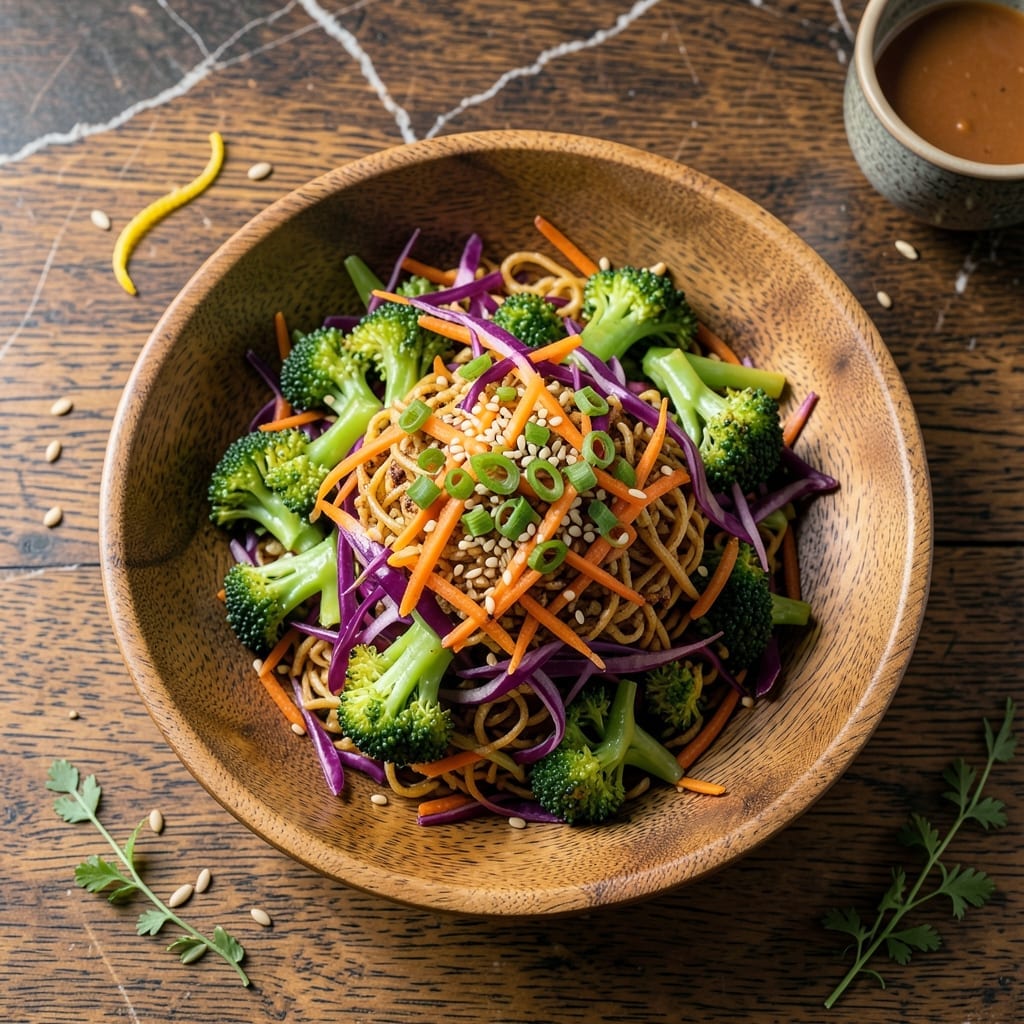 Broccoli Slaw Recipe With Ramen Noodles: Crunchy Asian-Inspired Salad