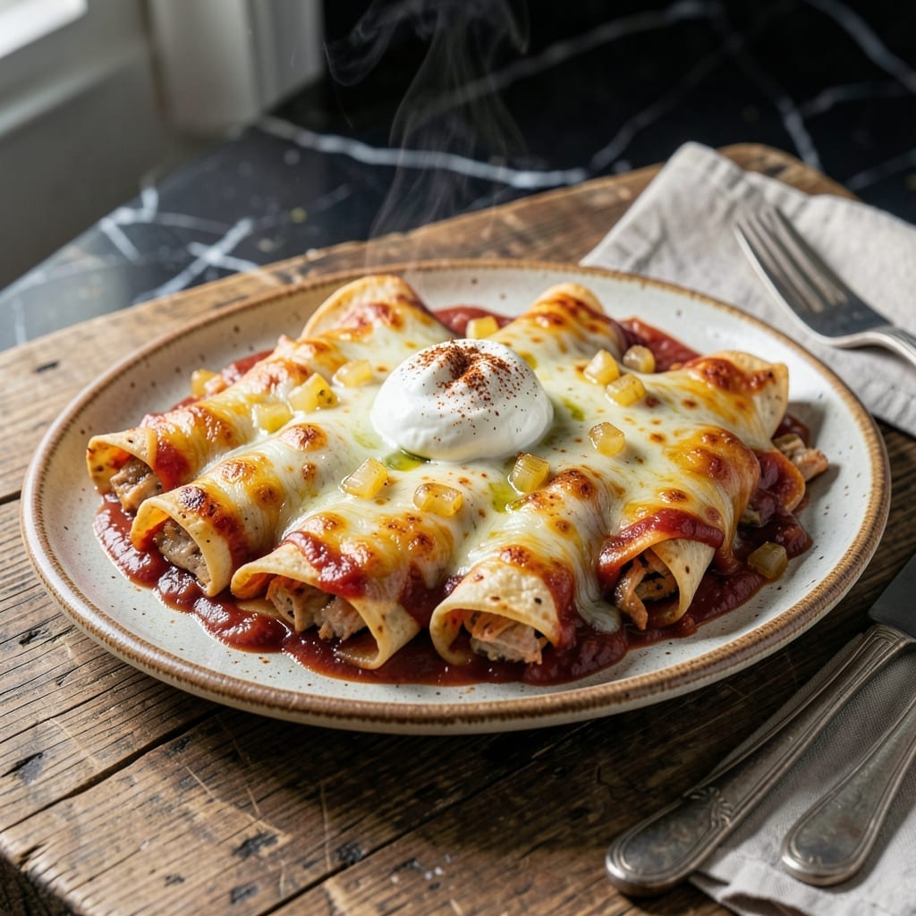 Chicken Enchilada Recipe With Cream Cheese: Velvety Layers of Tex-Mex Bliss Chicken Enchilada Recipe With Cream Cheese: Velvety Layers of Tex-Mex Bliss