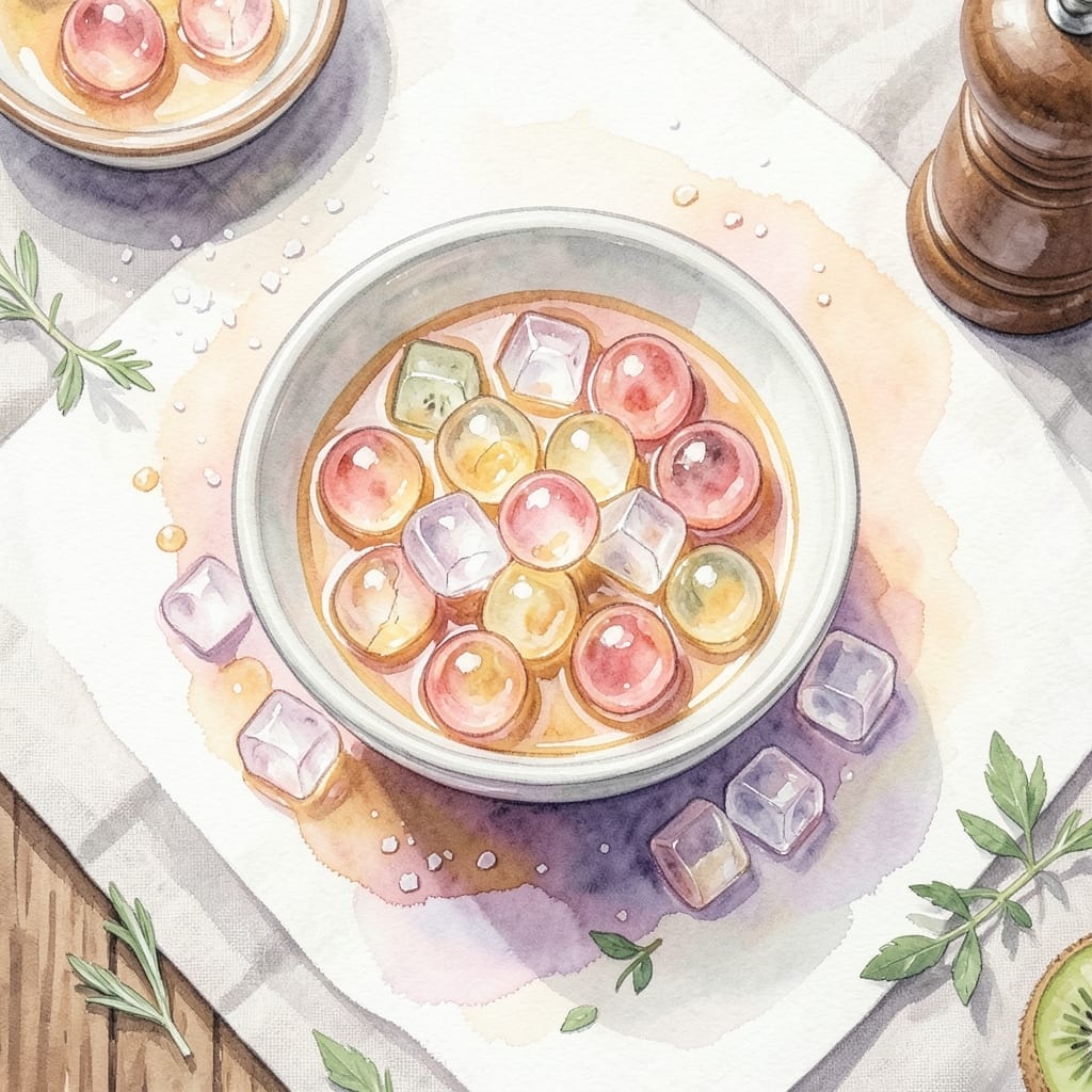 Popping Boba Recipe Without Sodium Alginate: Simple Fruit Juice Pearl Technique Popping Boba Recipe Without Sodium Alginate: Simple Fruit Juice Pearl Technique