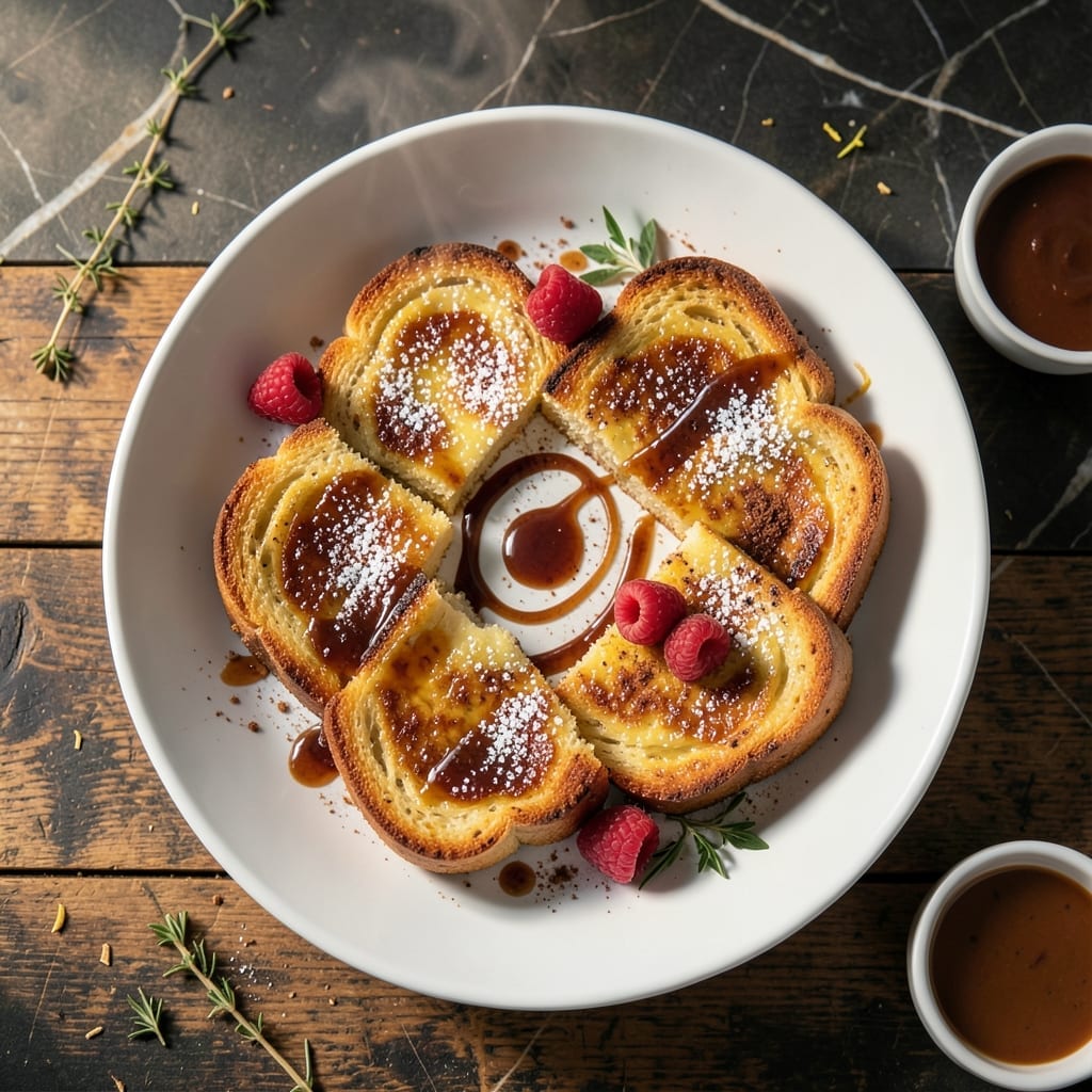 French Toast Recipe Without Milk: Egg-Rich Custard With Crisp Edges French Toast Recipe Without Milk: Egg-Rich Custard With Crisp Edges