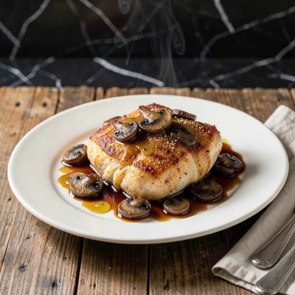 Recipe For Chicken Marsala Emeril: Bistro-Style Mushroom Wine Sauce
