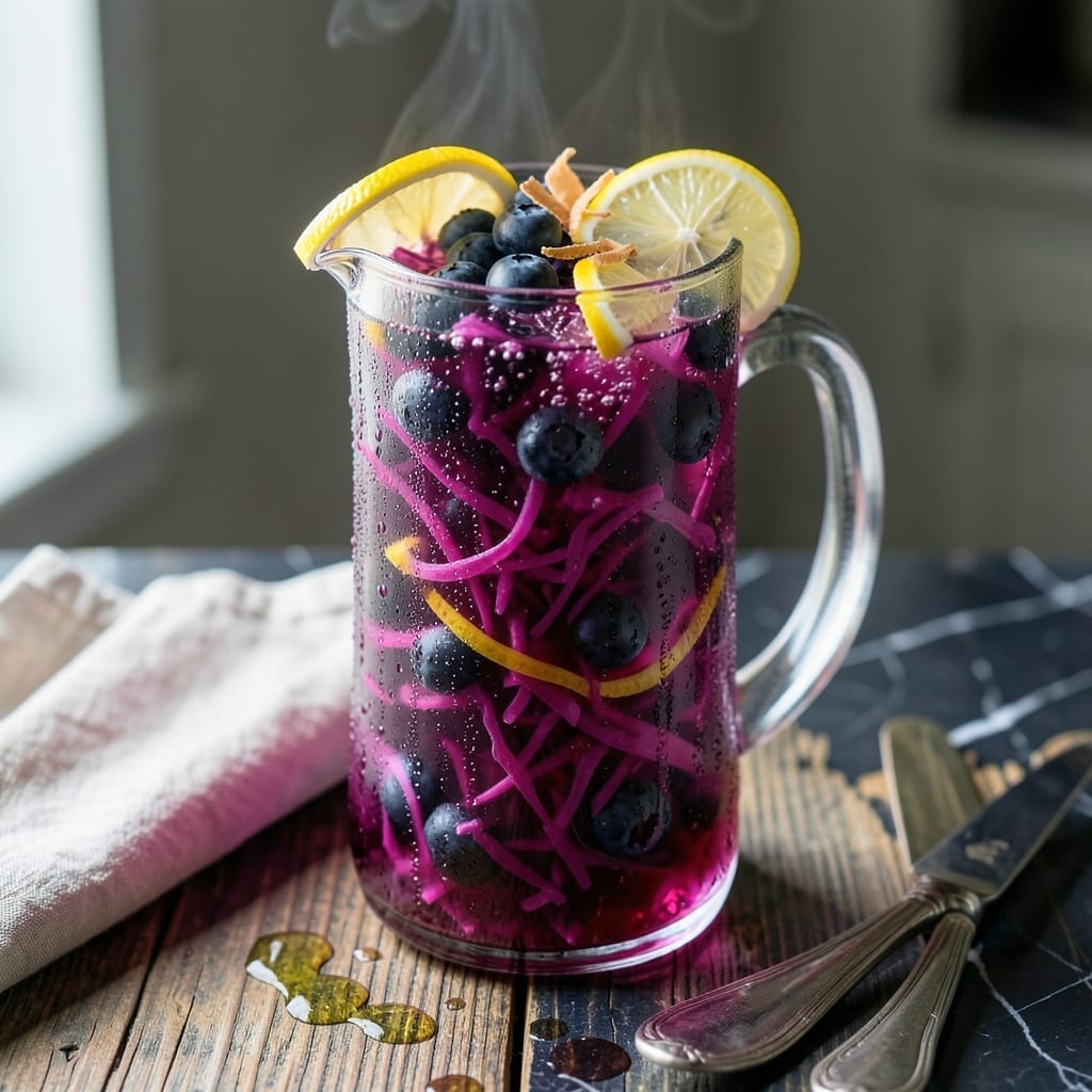 Purple Fizzy Drink Recipe for Weight Loss (Easy and Homemade): Metabolism-Boosting Sparkling Delight