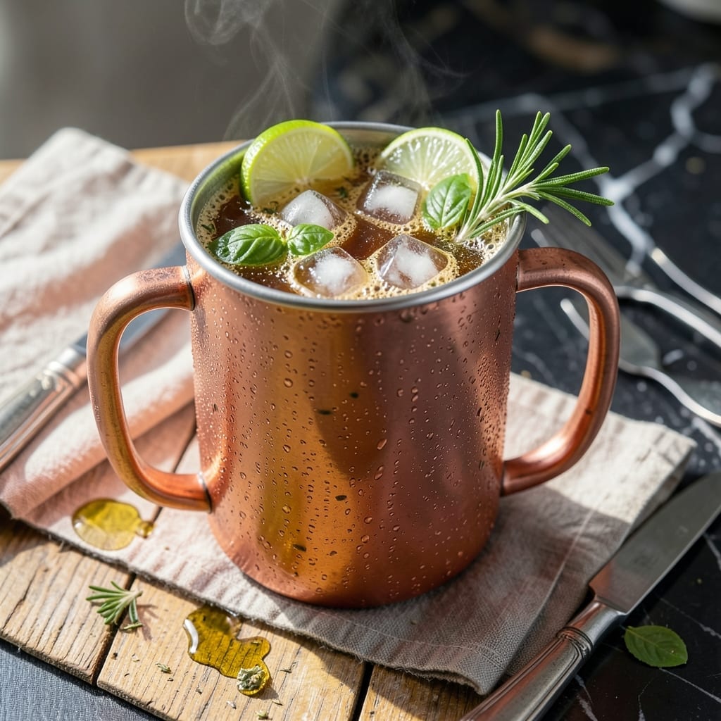 Italian Mule Recipe: Moscow-Inspired Ginger Lime Refreshment