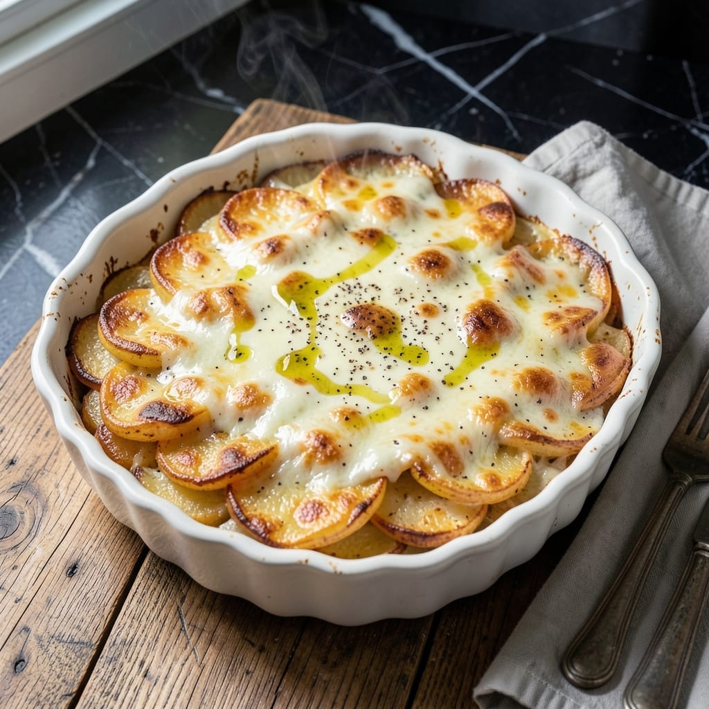 Paula Deen's Scalloped Potatoes Recipe: Creamy Layers With Sharp Cheddar Bite