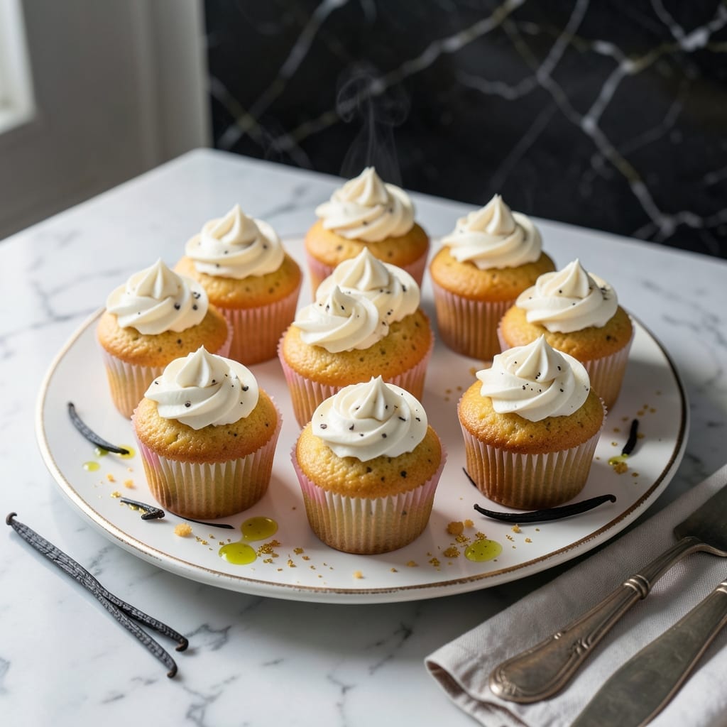 Ina Garten Vanilla Cupcake Recipe: Light and Fluffy Bites With Vanilla Bean Speckles