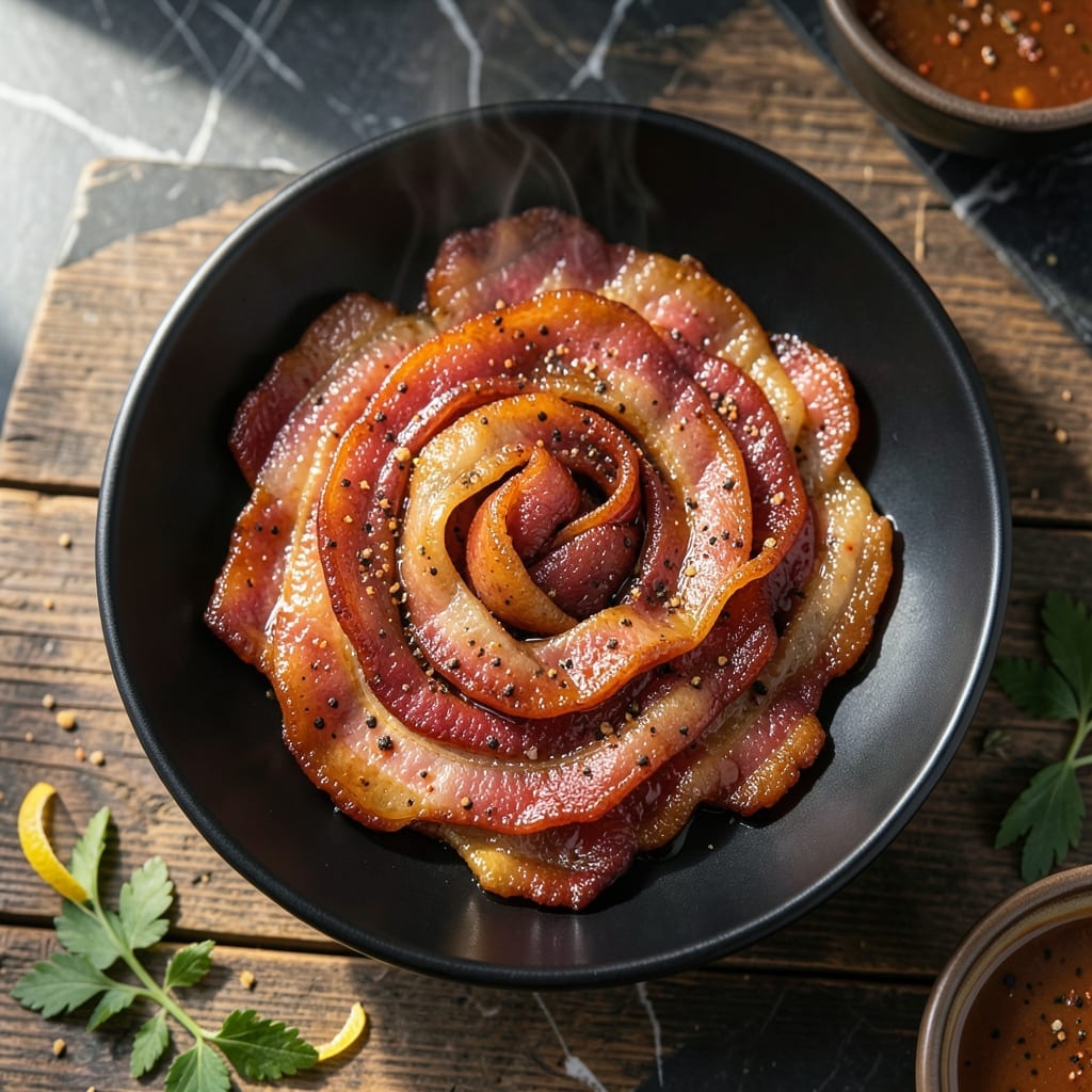 Candied Bacon Recipe Oven: Sweet and Salty Crunch in 30 Minutes Candied Bacon Recipe Oven: Sweet and Salty Crunch in 30 Minutes