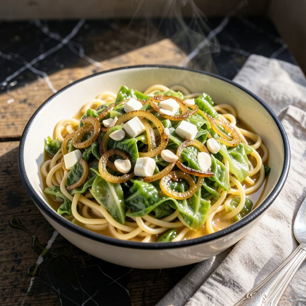 Haluski Recipe Crock Pot: Slow-Cooked Cabbage and Noodle Comfort