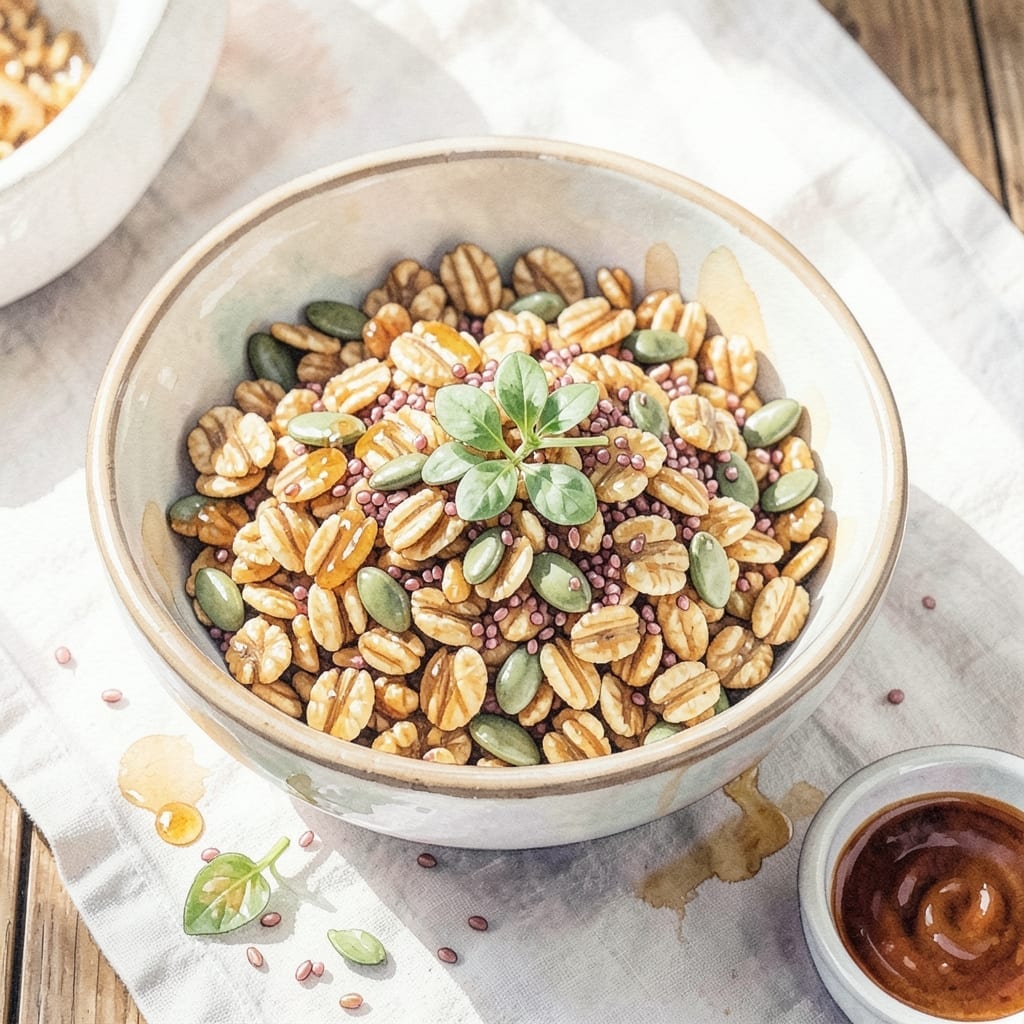 Honey Granola Recipe No Nuts: Crunchy Oat Clusters With Golden Sweetness Honey Granola Recipe No Nuts: Crunchy Oat Clusters With Golden Sweetness