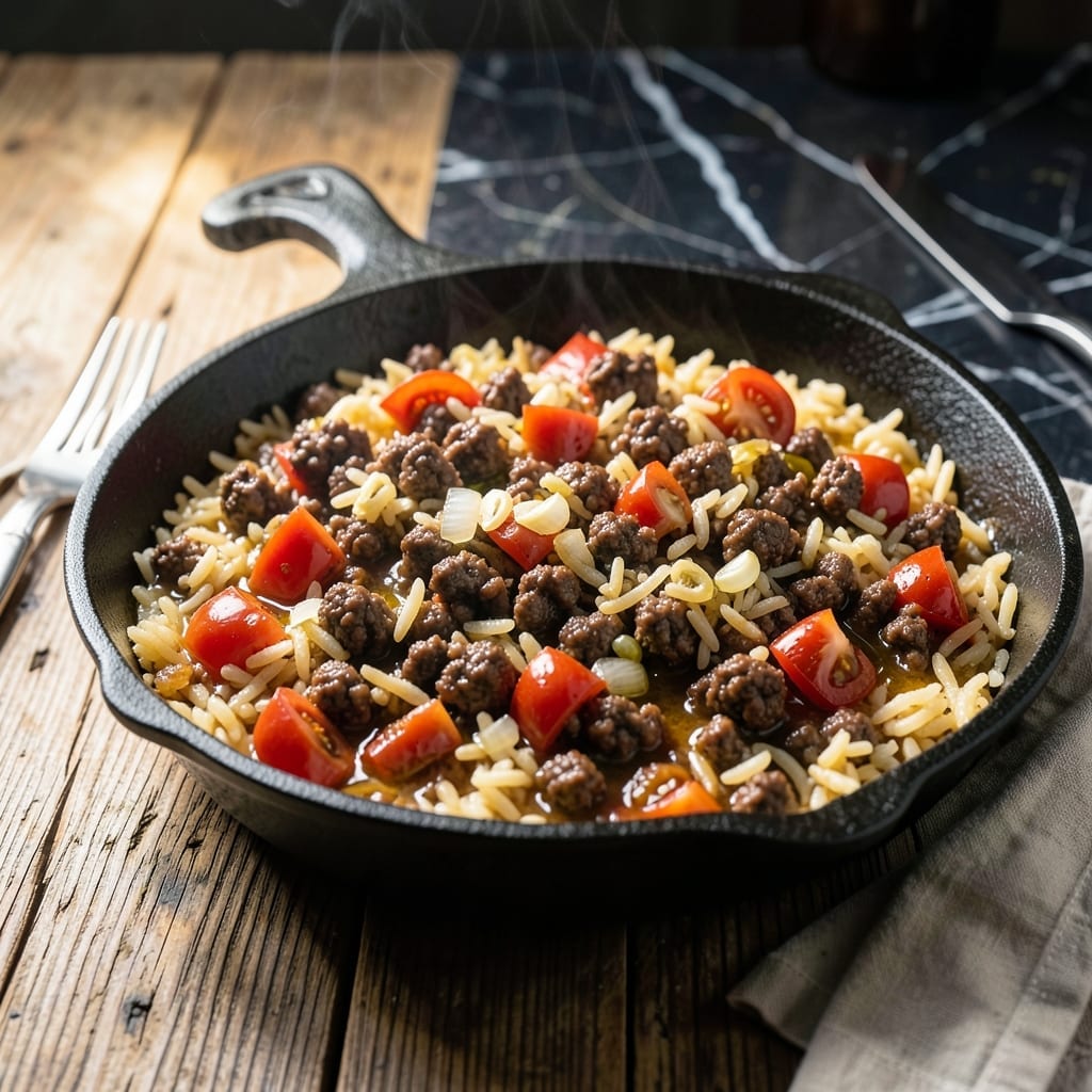 Spanish Rice Recipe With Ground Beef