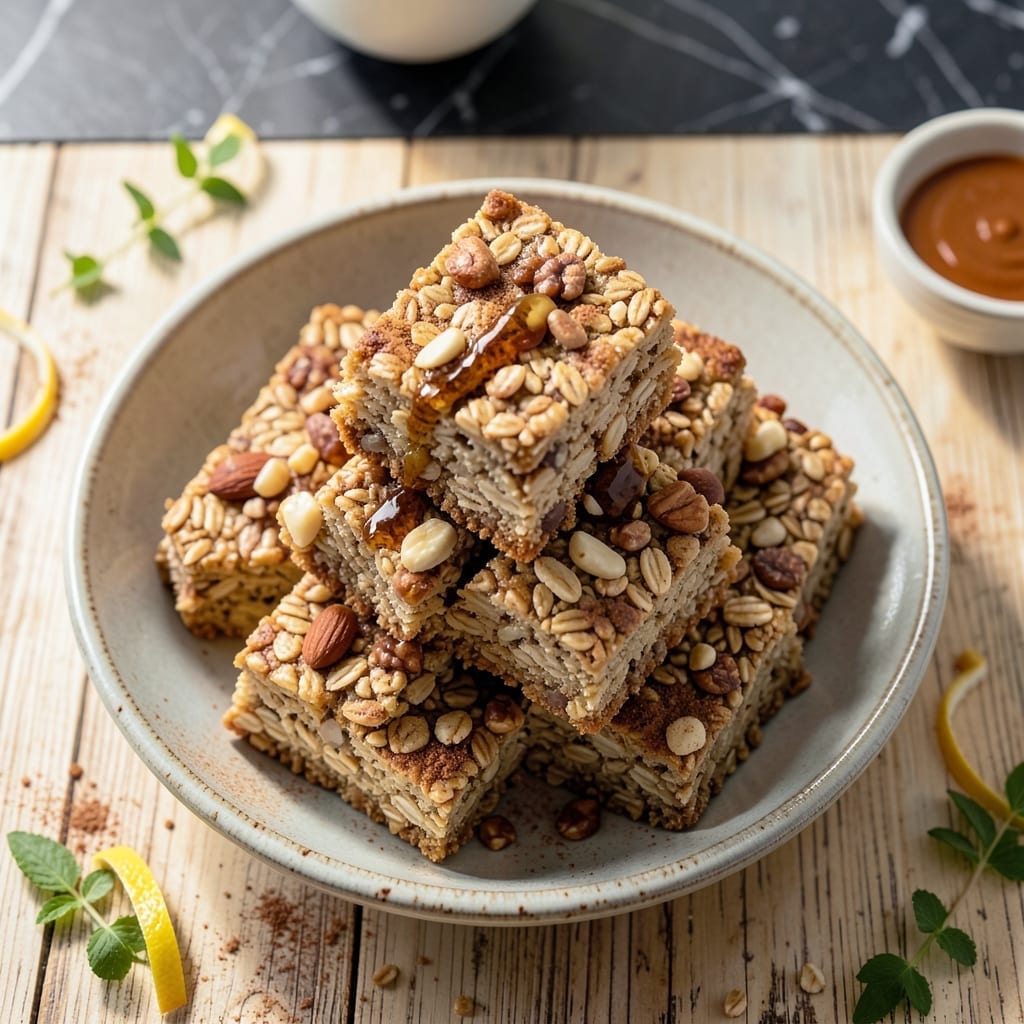 Bran Bars Recipe: Chewy Oat Clusters With Nutty Depth Bran Bars Recipe: Chewy Oat Clusters With Nutty Depth