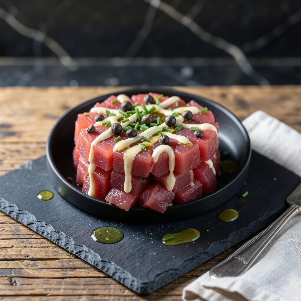 Tuna Tartare Recipe French: Parisian Bistro-Style Elegance