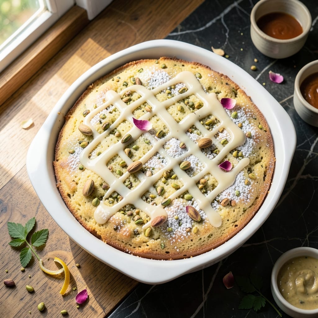 Pistachio Cake Recipe With Cake Mix: Nutty Moist Layers in Minutes
