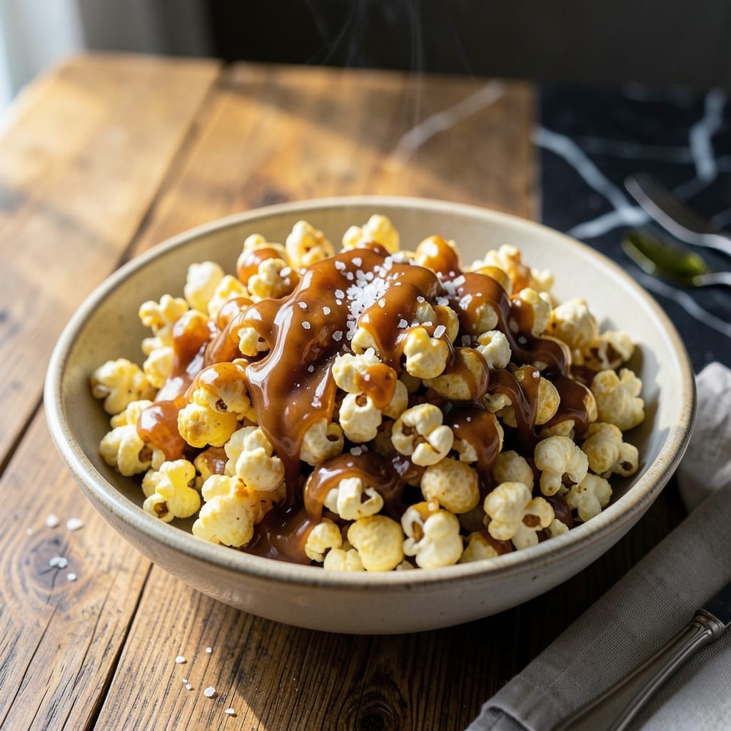 Gordon Ramsay Salted Caramel Popcorn Recipe: Sweet and Salty Crunch Delight