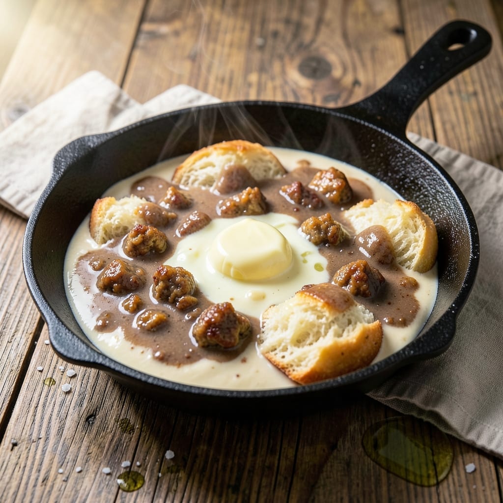 Southern Gravy Recipe for Biscuits: Silky Sausage-Infused Drizzle Southern Gravy Recipe for Biscuits: Silky Sausage-Infused Drizzle
