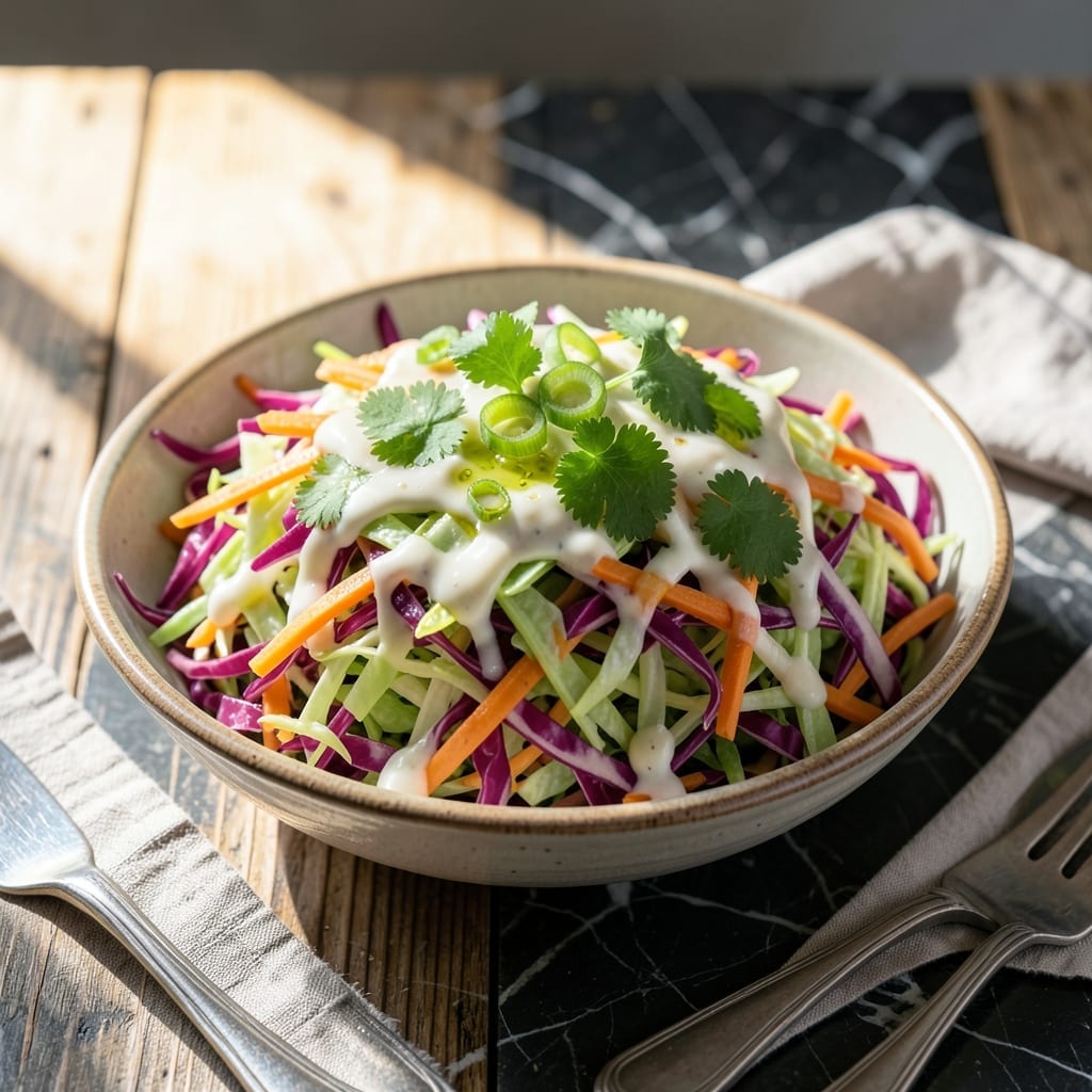 Coleslaw Recipe for Shrimp Tacos: Zesty Lime and Cilantro Crunch Coleslaw Recipe for Shrimp Tacos: Zesty Lime and Cilantro Crunch