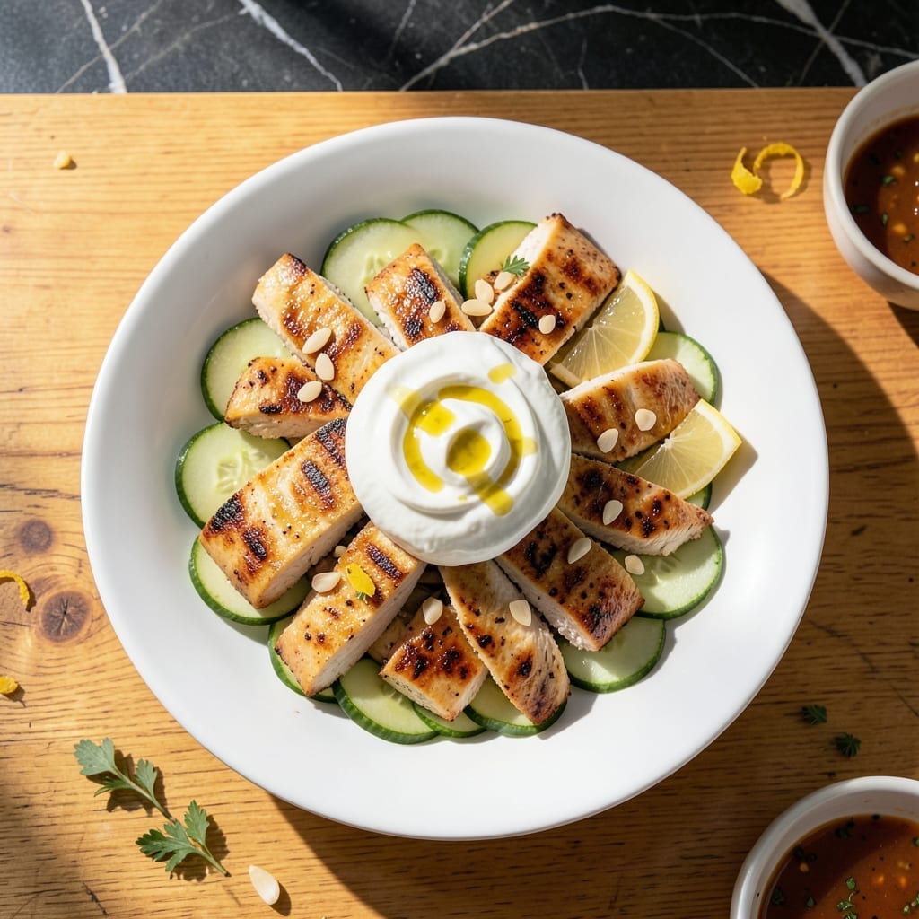 Chicken Gyro Recipe Easy: Mediterranean Spiced Pita with Tzatziki Chicken Gyro Recipe Easy: Mediterranean Spiced Pita with Tzatziki