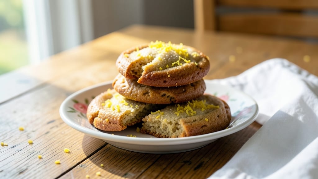 3 Ingredient Lemon Cookie Recipe: Zesty Brightness in 15 Minutes