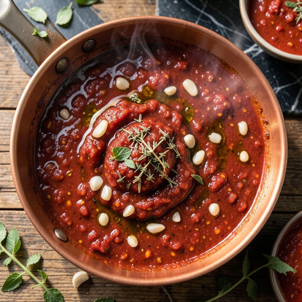 Pizza Sauce Recipe With Crushed Tomatoes: Bold Italian Flavor in Minutes Pizza Sauce Recipe With Crushed Tomatoes: Bold Italian Flavor in Minutes