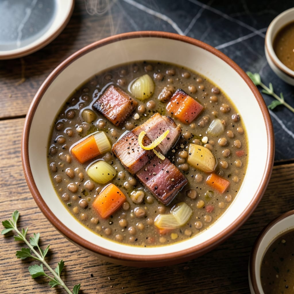 Recipe Lentil Soup Ham