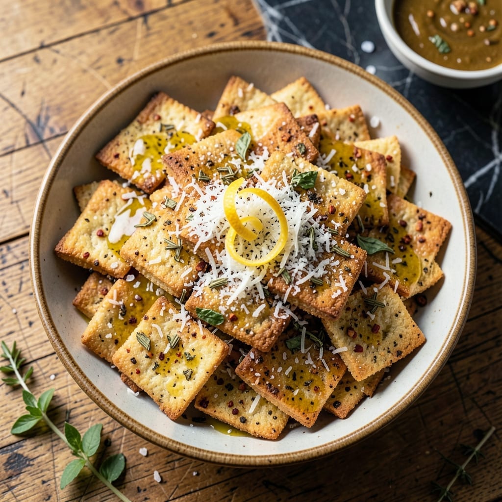 Seasoned Oyster Crackers Recipe Italian: Zesty Herb-Infused Crunch for Antipasto