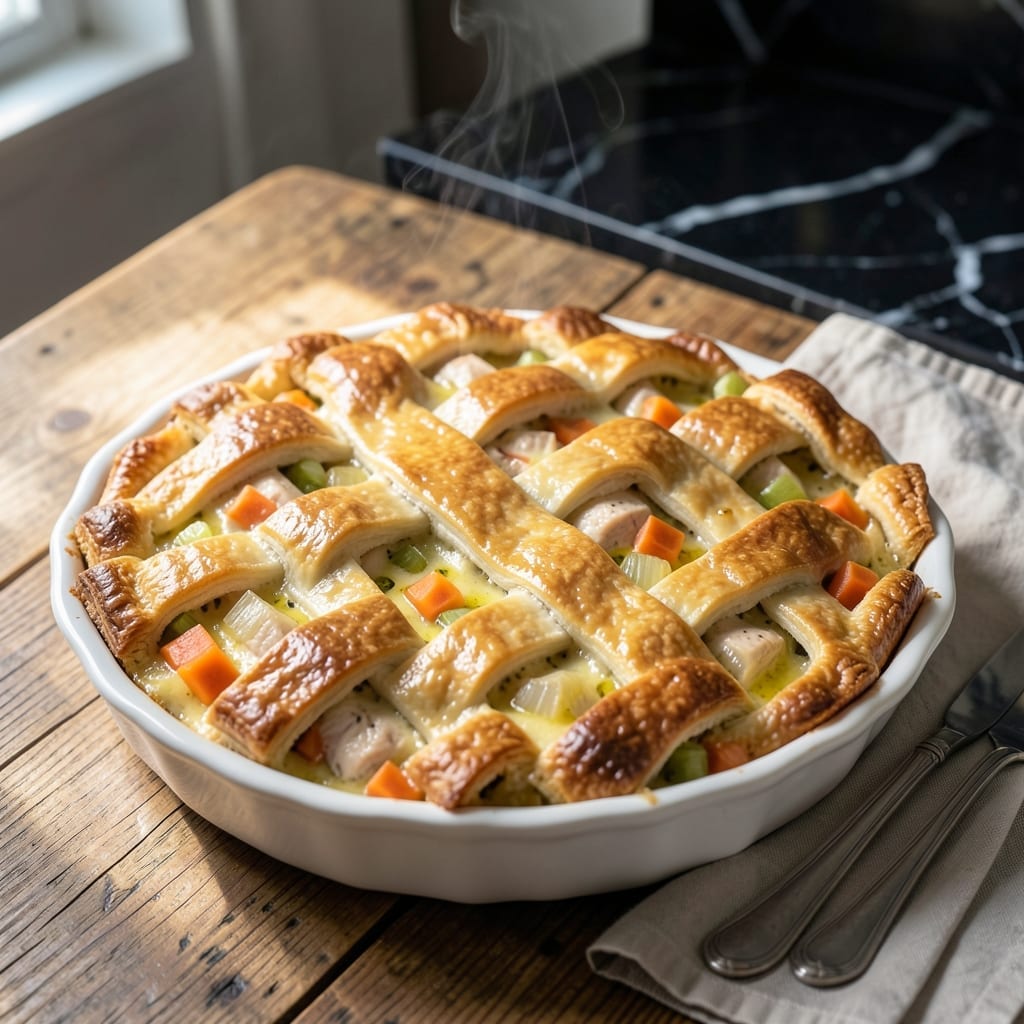 Easiest Chicken Pot Pie Recipe: One-Bowl Comfort in 45 Minutes Easiest Chicken Pot Pie Recipe: One-Bowl Comfort in 45 Minutes