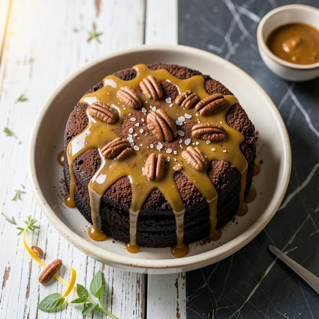 Cake Recipe That Tastes Like a Turtle's Candy: Gooey Caramel-Pecan Layers Cake Recipe That Tastes Like a Turtle's Candy: Gooey Caramel-Pecan Layers