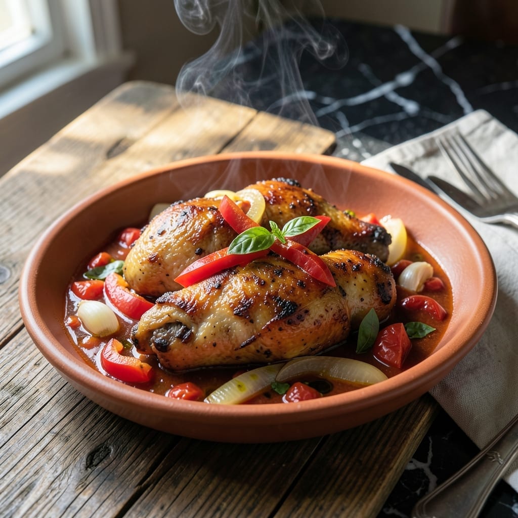 Rao's Chicken Cacciatore Recipe: Rustic Italian Braise with Peppers and Olives