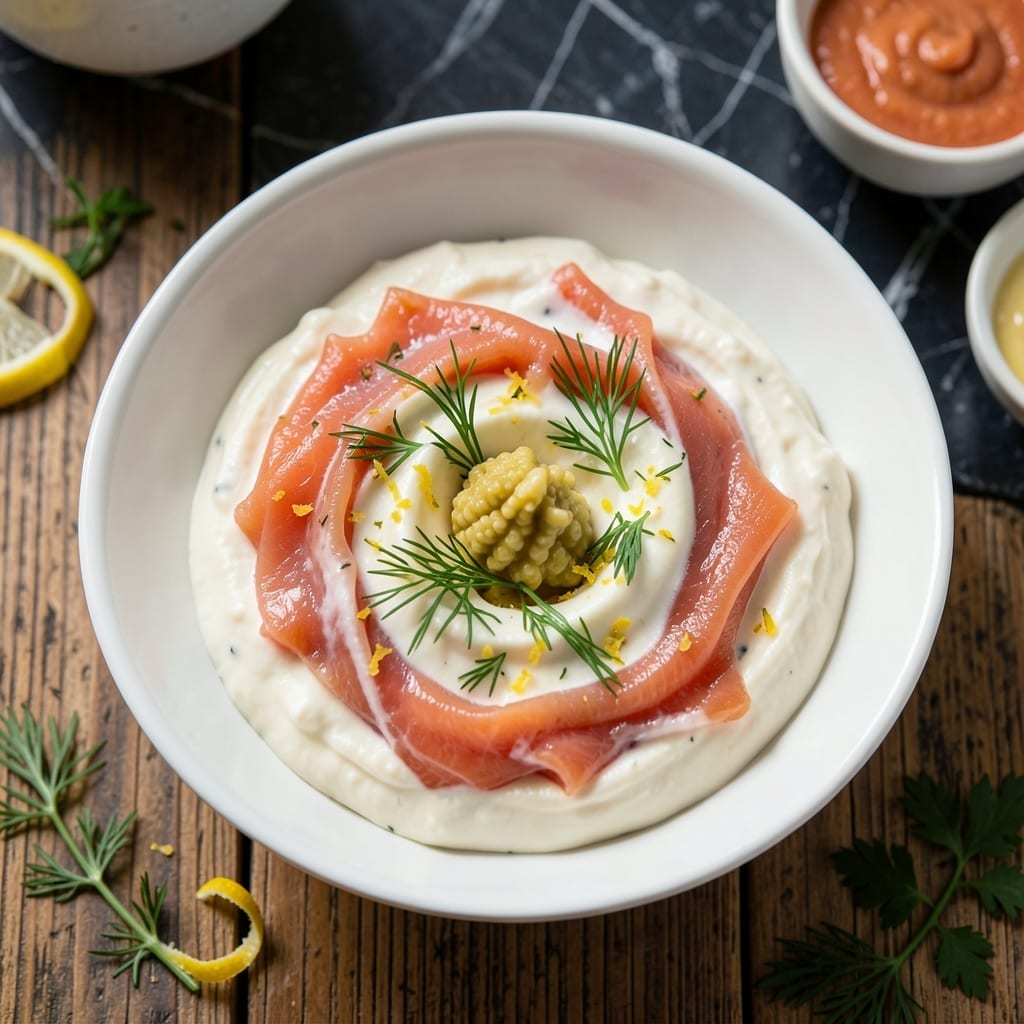 J Alexander's Salmon Dip Recipe: Silky Spread With Dill and Lemon Zing J Alexander's Salmon Dip Recipe: Silky Spread With Dill and Lemon Zing